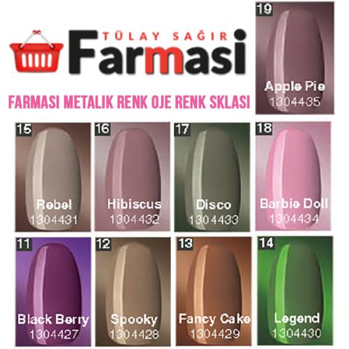 Farmasi Nail Color Metallic 11 Ml Mtl 13 Fancy Cake Sadece 7 99 Tl