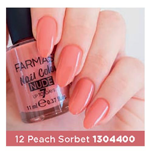 Farmasi Nude Nail Colors 12 Peach Sorbe Sadece 10 99 Tl